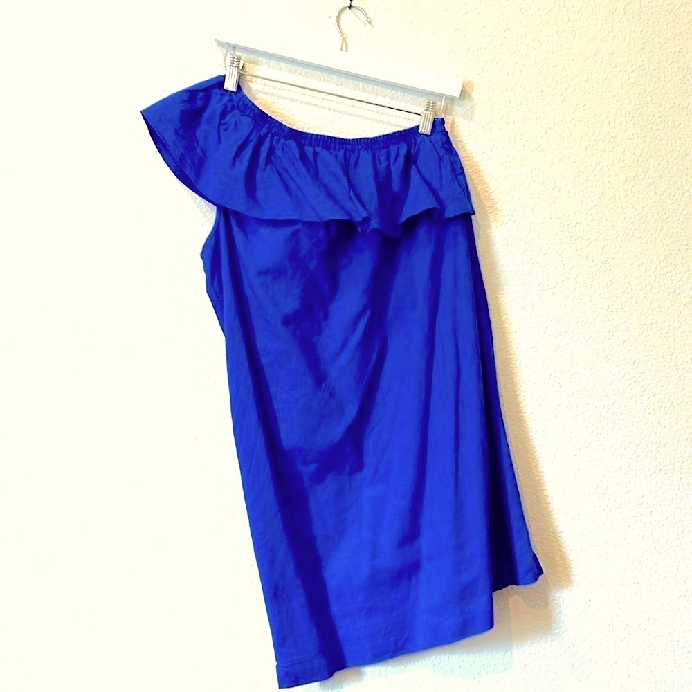 J.Crew One-Shoulder Dress